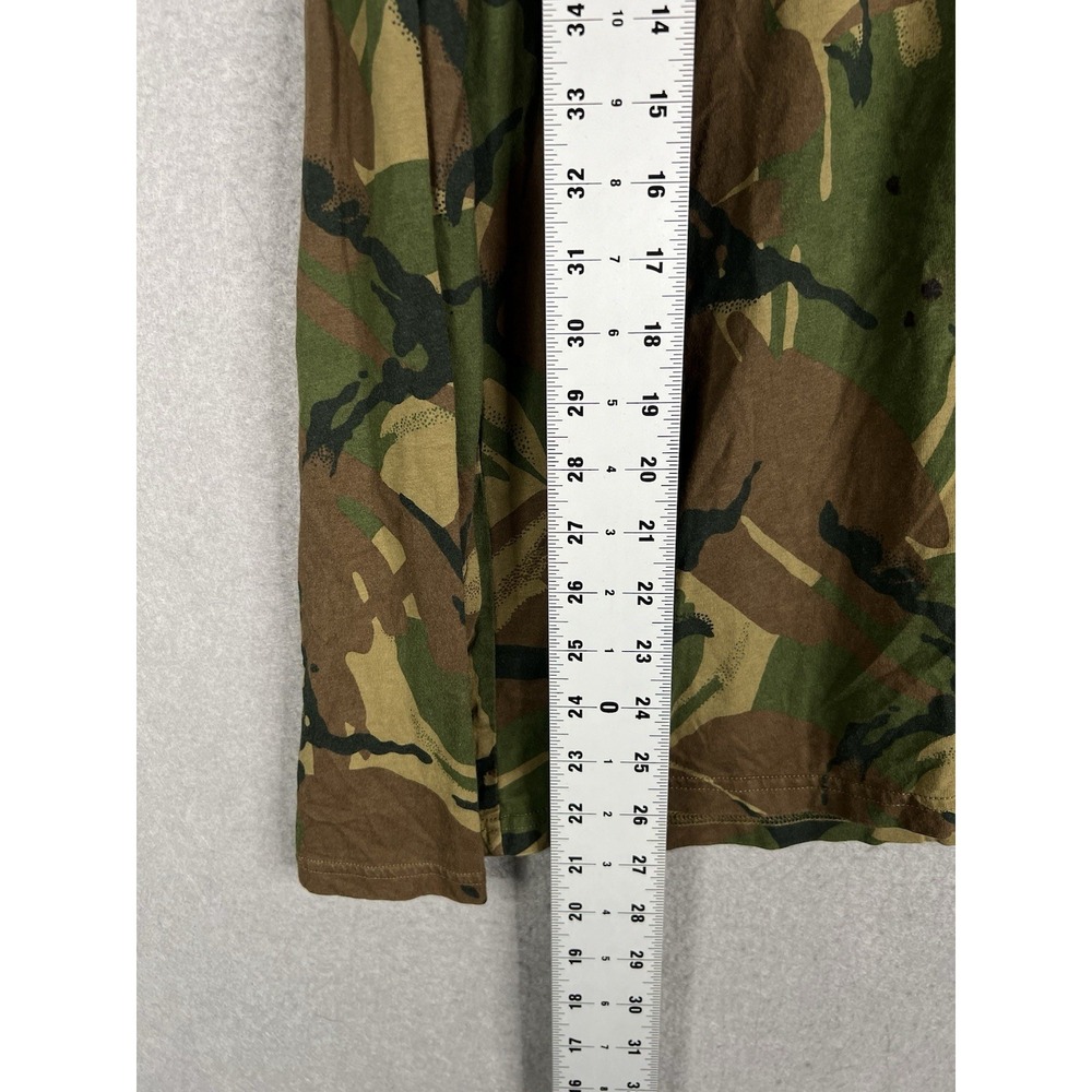 Polo Ralph Lauren Hoodie Mens Camo Long Sleeve Lightweight Shirt Black Pony M - Picture 4 of 7